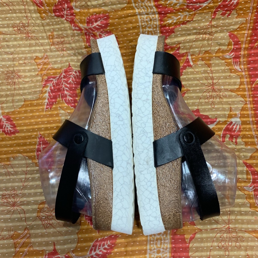 Birkenstock PAPILLIO Leather Slingback Platform - Picture 5 of 8